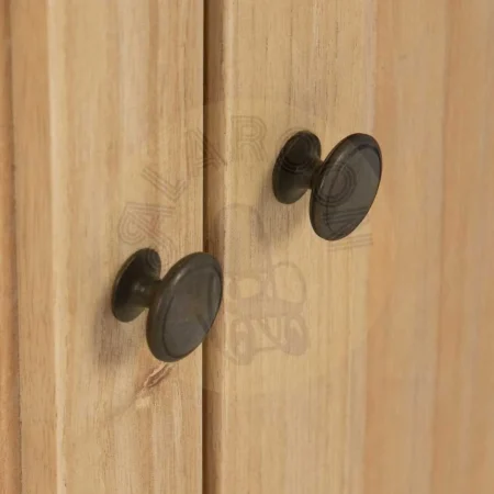 Aparador natural de madera mindi con cajones y puertas 140x40x82cm - Ixia - 613030IX - foto-secundaria-6