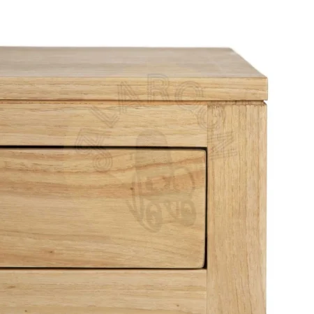 Aparador natural de madera mindi con cajones y puertas 140x40x82cm - Ixia - 613030IX - foto-secundaria-7