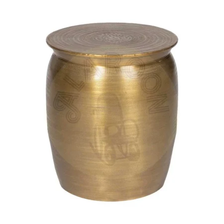 Set de 3 mesas auxiliares de metal color oro viejo 55.90x55.90x52cm - Ixia - 613043IX - foto-secundaria-2