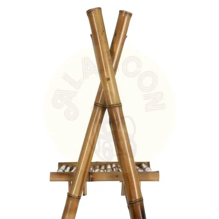 Estantería natural de bambú para decoración 78x40x165cm - Ixia - 613185IX - foto-secundaria-5