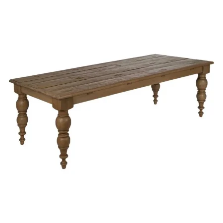 Mesa de comedor para salón en madera de roble recuperada 240x98x77cm - Ixia - 613236IX - foto-blanco