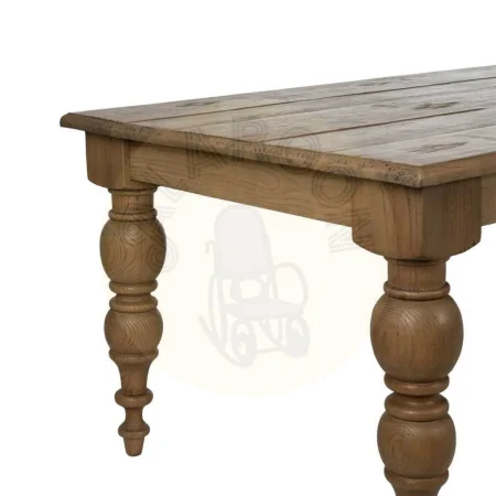 Mesa de comedor para salón en madera de roble recuperada 240x98x77cm - Ixia - 613236IX - foto-secundaria-3