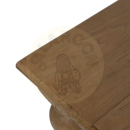 Mesa de comedor en madera de roble recuperada para salón 300x98x77cm - Ixia - 613237IX - foto-secundaria-1
