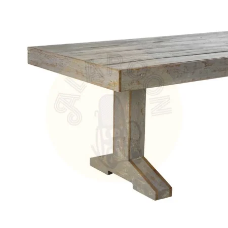 Mesa de comedor de madera reciclada para salón 220x90x76cm - Ixia - 613238IX - foto-secundaria-2