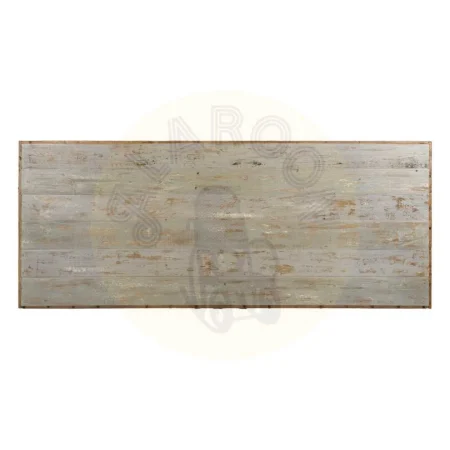 Mesa de comedor de madera reciclada para salón 220x90x76cm - Ixia - 613238IX - foto-secundaria-5