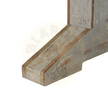 Mesa de comedor de madera reciclada para salón 220x90x76cm - Ixia - 613238IX - foto-secundaria-6