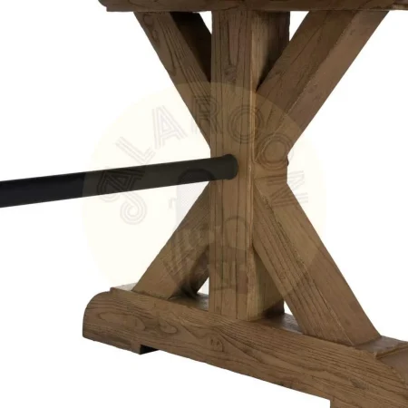 Mesa de comedor en madera de roble recuperada 240x98x76cm - Ixia - 613239IX - foto-secundaria-3