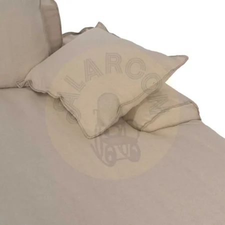 Chaise longue derecha desenfundable en tejido crema estructura madera de pino relleno foam y pluma patas negras 300x161x90cm - Ixia - 613269IX - foto-secundaria-6