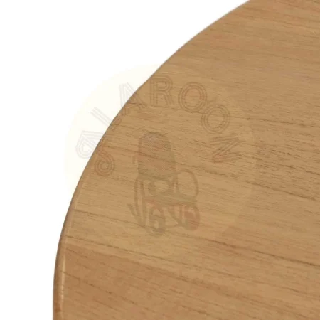 Mesa de centro en madera de mindi color natural 80x80x50cm - Ixia - 613282IX - foto-secundaria-1