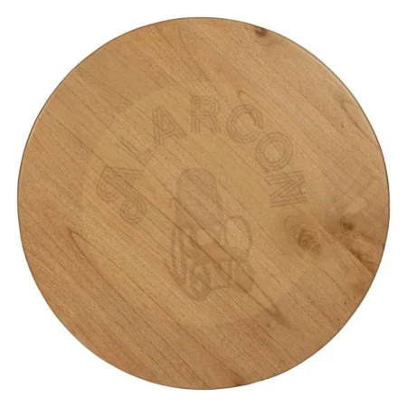 Mesa de centro en madera de mindi color natural 80x80x50cm - Ixia - 613282IX - foto-secundaria-5