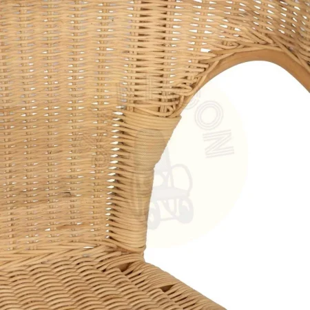 Silla natural de ratán apilable para salón 60x58x80cm - Ixia - 613346IX - foto-secundaria-6