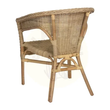 Silla de ratán miel para salón apilable 60x62x78cm - Ixia - 613347IX - foto-secundaria-2