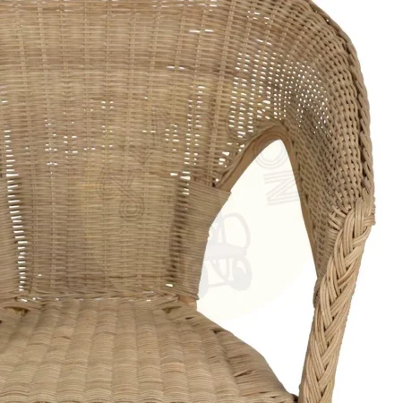 Silla de ratán miel para salón apilable 60x62x78cm - Ixia - 613347IX - foto-secundaria-3
