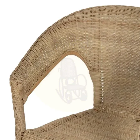 Silla de ratán miel para salón apilable 60x62x78cm - Ixia - 613347IX - foto-secundaria-4