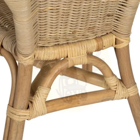 Silla de ratán miel para salón apilable 60x62x78cm - Ixia - 613347IX - foto-secundaria-8