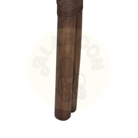 Silla apilable de ratán marrón 60x62x78cm - Ixia - 613348IX - foto-secundaria-11