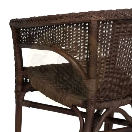 Silla apilable de ratán marrón 60x62x78cm - Ixia - 613348IX - foto-secundaria-9