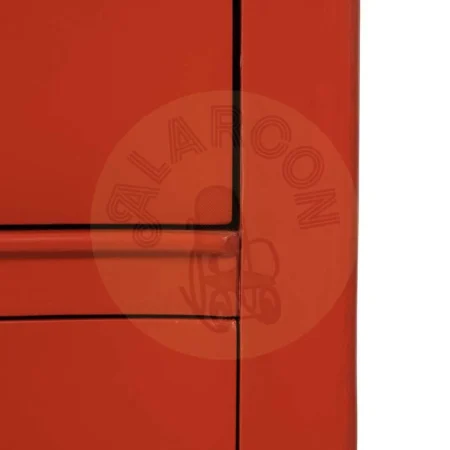 Mesita terracota en madera de abeto y DM con cajón y patas 25cm 80x38x65.50cm - Ixia - 613465IX - foto-secundaria-8