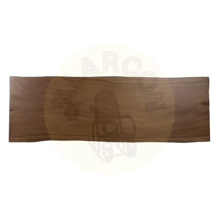 Mesa de comedor para salón en madera de suar con patas de hierro 300x90x77cm - Ixia - 613481IX - foto-secundaria-5
