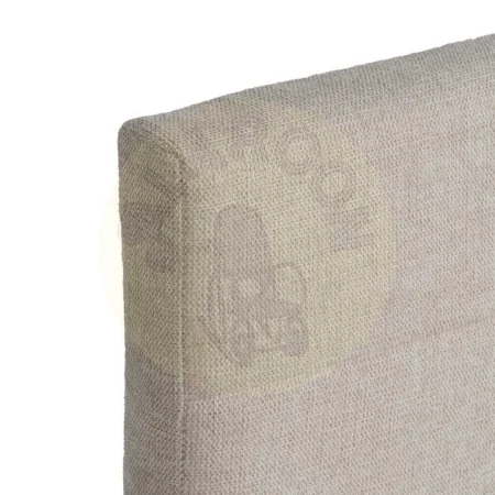 Cabecero beige tapizado en tejido con relleno de foam y estructura en madera contrachapada 160x8x100cm - Ixia - 613521IX - foto-secundaria-1