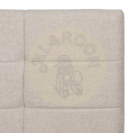 Cabecero beige tapizado en tejido con relleno de foam y estructura en madera contrachapada 160x8x100cm - Ixia - 613521IX - foto-secundaria-2