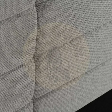 Cabecero tejido gris con relleno foam y estructura en madera contrachapada 190x8x100cm - Ixia - 613524IX - foto-secundaria-4
