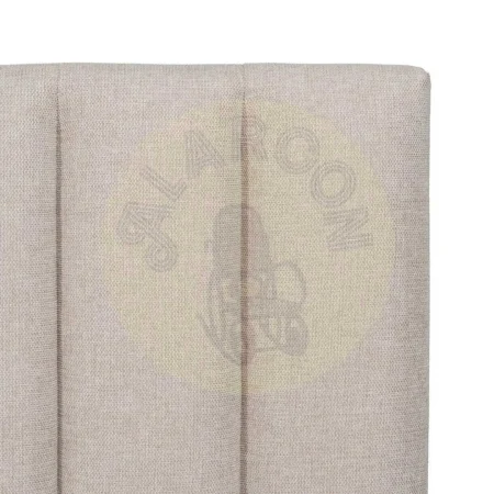 Cabecero tapizado en tejido beige con relleno de espuma 160x8x100cm - Ixia - 613525IX - foto-secundaria-2