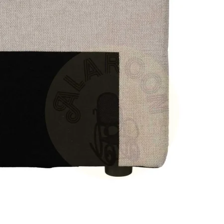 Cabecero tapizado en tejido beige con relleno de espuma 160x8x100cm - Ixia - 613525IX - foto-secundaria-3