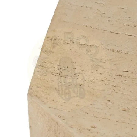 Mesa auxiliar beige de magnesio 41.50x36.50x46.50cm - Ixia - 613556IX - foto-secundaria-1