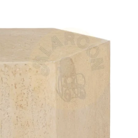 Mesa auxiliar beige de magnesio 41.50x36.50x46.50cm - Ixia - 613556IX - foto-secundaria-3