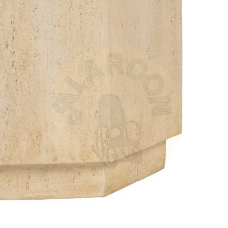 Mesa auxiliar beige de magnesio 41.50x36.50x46.50cm - Ixia - 613556IX - foto-secundaria-5