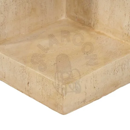 Mesa auxiliar beige de magnesio 38.50x38.50x46cm - Ixia - 613557IX - foto-secundaria-7
