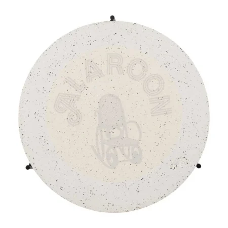 Mesa centro beige y negro en magnesio 68x68x44cm - Ixia - 613558IX - foto-secundaria-5