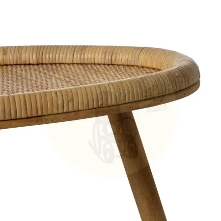 Mesa de centro en ratán natural 77x41x37cm - Ixia - 613619IX - foto-secundaria-4