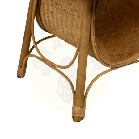 Mesa de centro natural en bambú para salón 61x61x46cm - Ixia - 613624IX - foto-secundaria-5