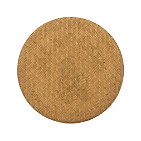 Mesa de centro natural en bambú para salón 61x61x46cm - Ixia - 613624IX - foto-secundaria-6