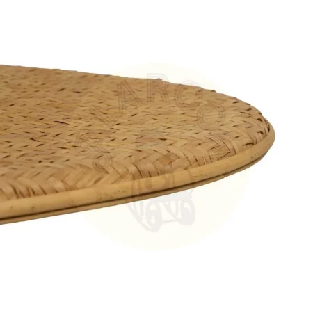 Mesa de centro de bambú natural para salón 81x51x47.50cm - Ixia - 613625IX - foto-secundaria-3