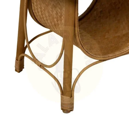 Mesa de centro de bambú natural para salón 81x51x47.50cm - Ixia - 613625IX - foto-secundaria-5