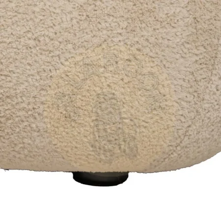 Sillón beige tapizado en tejido 100% poliéster con estructura de madera y asiento acolchado 38cm 67x73x67cm - Ixia - 613646IX - foto-secundaria-10