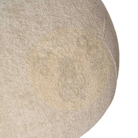 Sillón beige tapizado en tejido 100% poliéster con estructura de madera y asiento acolchado 38cm 67x73x67cm - Ixia - 613646IX - foto-secundaria-6