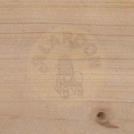 Mesa de centro en madera de abeto y DM acabado natural y blanco 120x60x48cm - Ixia - 613668IX - foto-secundaria-2