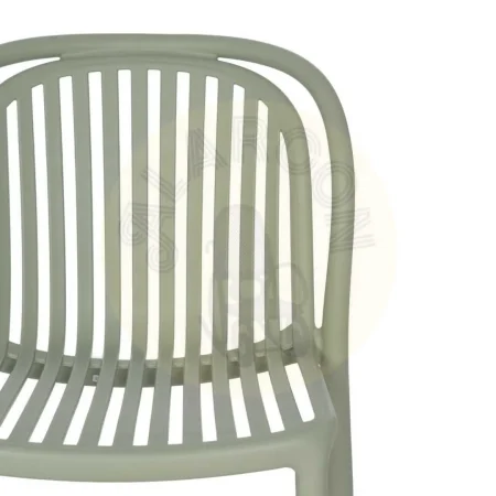 Silla apilable de polipropileno verde para exterior 51x57x78cm - Ixia - 613683IX - foto-secundaria-4