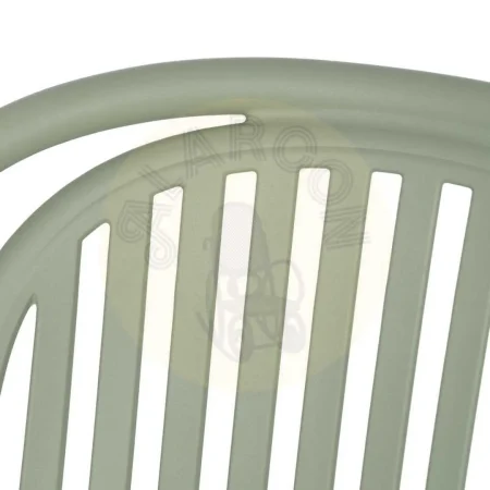 Silla apilable de polipropileno verde cumple normativa EN581 para exterior 57x57x78cm - Ixia - 613687IX - foto-secundaria-6