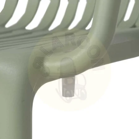 Silla apilable de polipropileno verde cumple normativa EN581 para exterior 57x57x78cm - Ixia - 613687IX - foto-secundaria-8