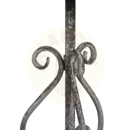 Mesita auxiliar de metal gris 36x36x61cm - Ixia - 613696IX - foto-secundaria-5