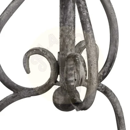 Mesita auxiliar de metal gris 36x36x61cm - Ixia - 613696IX - foto-secundaria-6