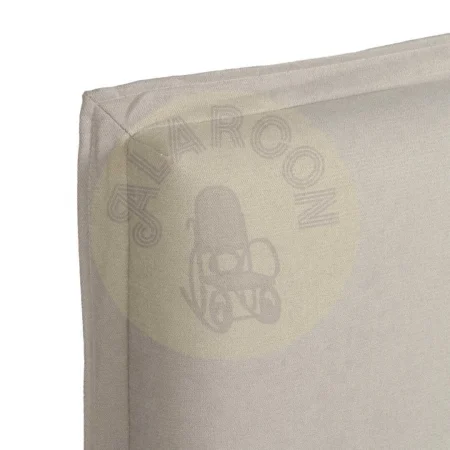 Cabecero desenfundable de tejido beige con relleno de foam 160x8x100cm - Ixia - 613730IX - foto-secundaria-1