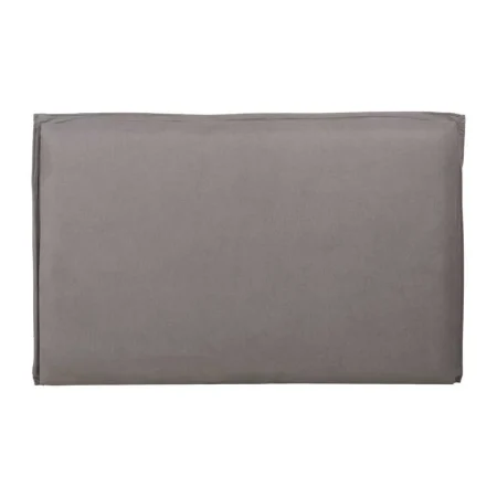 Cabecero tapizado en tejido taupe desenfundable con relleno de foam y estructura de madera contrachapada 160x8x100cm - Ixia - 613731IX - foto-blanco