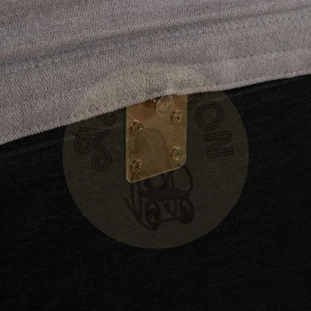 Cabecero tapizado en tejido taupe desenfundable con relleno de foam y estructura de madera contrachapada 160x8x100cm - Ixia - 613731IX - foto-secundaria-6