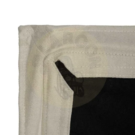 Cabecero desenfundable tapizado en tejido 100% poliéster beige 190x8x100cm - Ixia - 613732IX - foto-secundaria-6